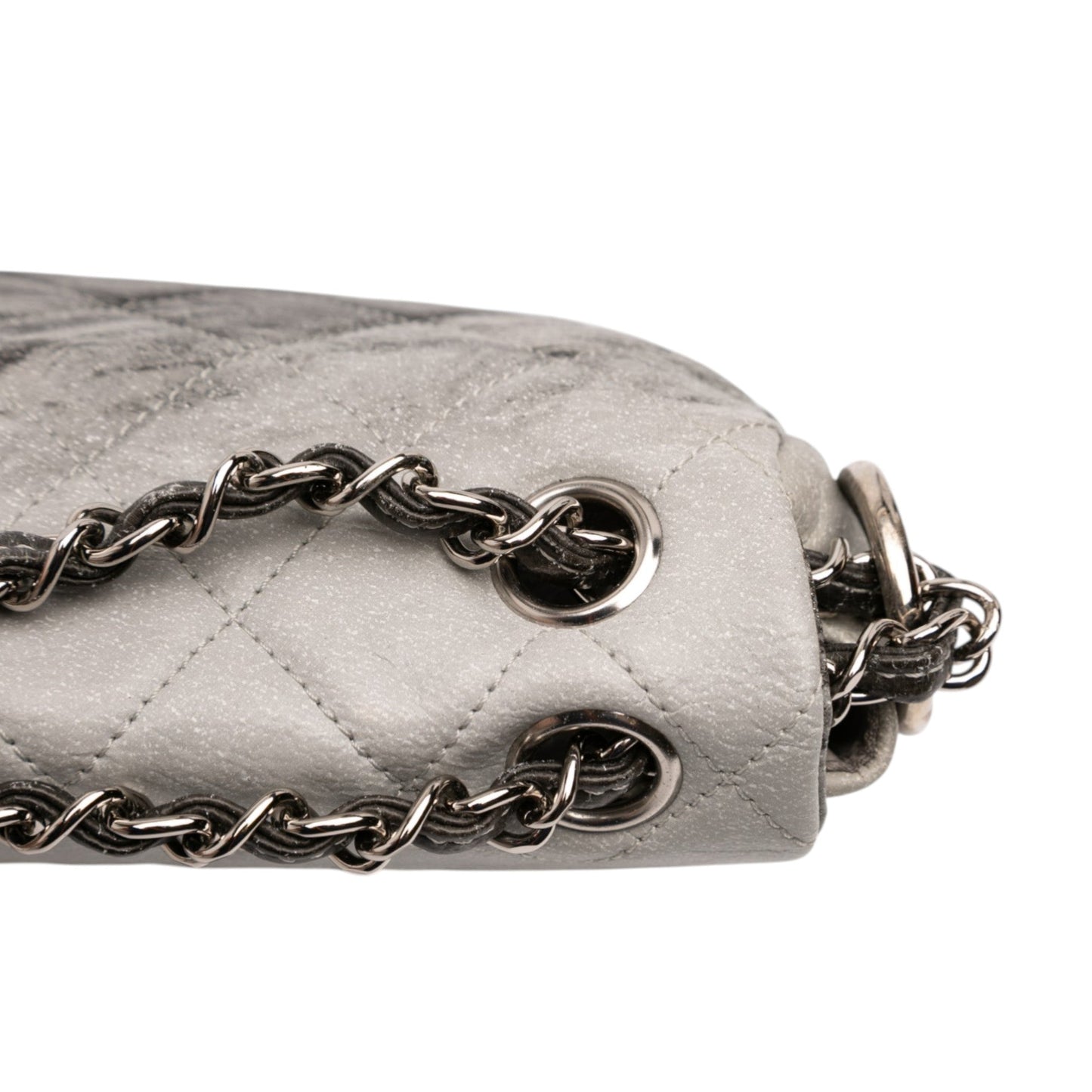 Chanel Small CC Quilted Vinyl Melrose Degrade Flap