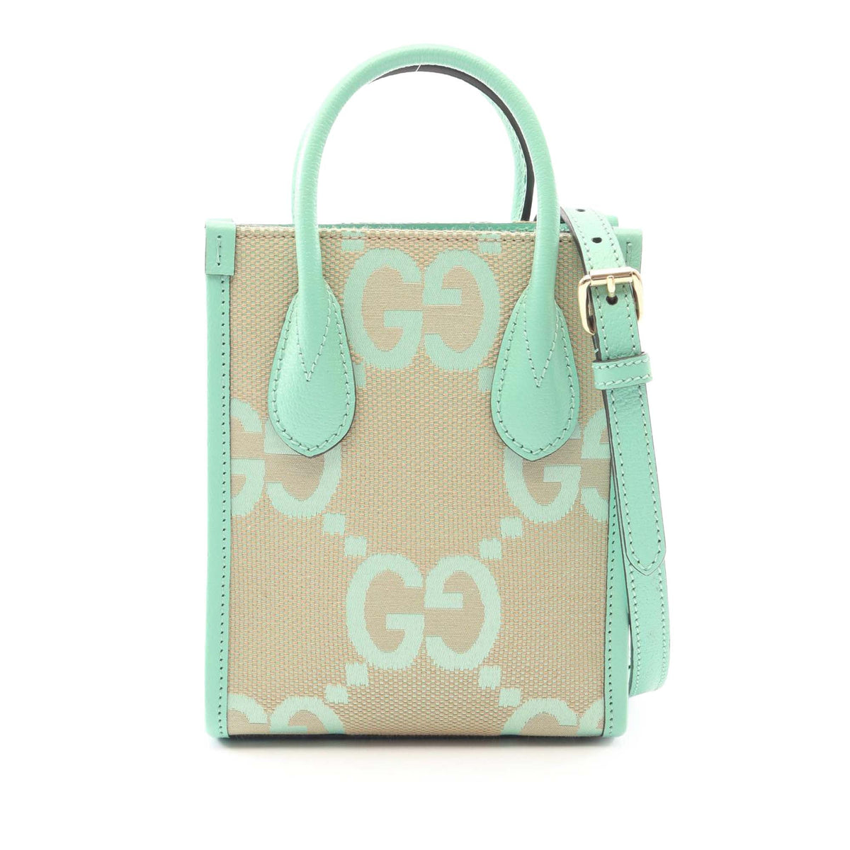 Gucci Mini Jumbo GG Canvas Web Satchel