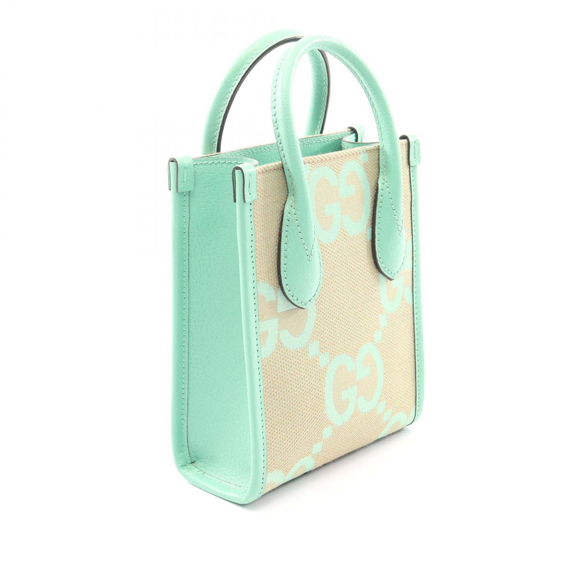 Gucci Mini Jumbo GG Canvas Web Satchel