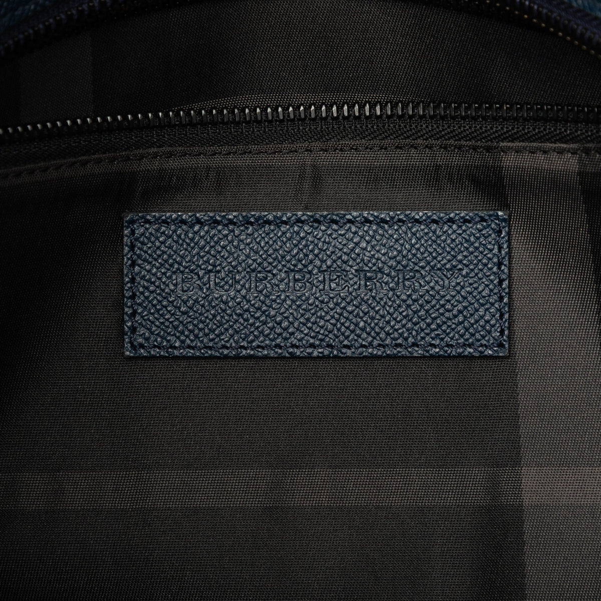 Burberry Calf Leather Business Bag