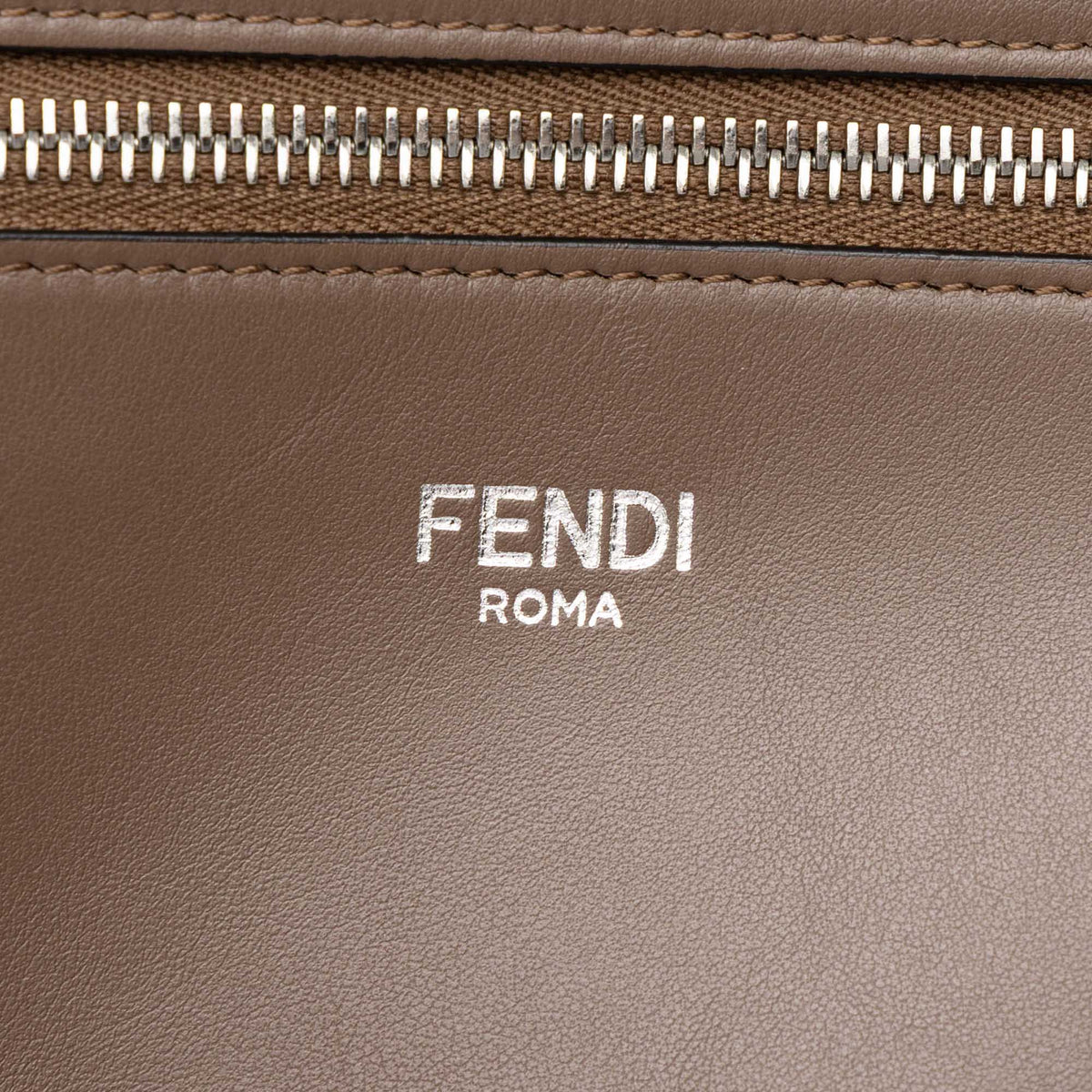 Fendi Medium Zucca Canvas Peekaboo ISeeU Convertible Backpack — Black