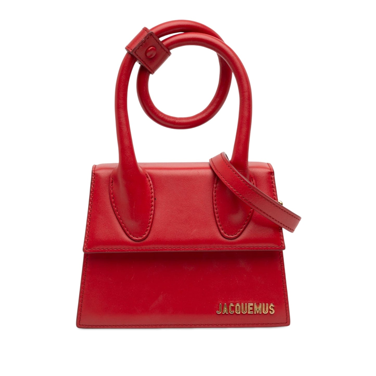 Jacquemus Leather Le Chiquito Noeud