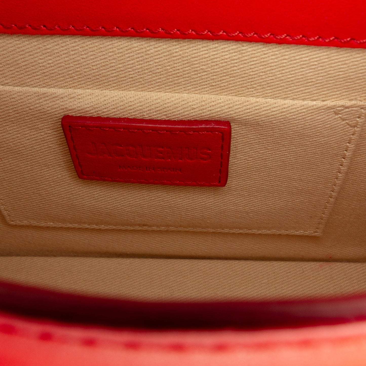 Jacquemus Leather Le Chiquito Noeud
