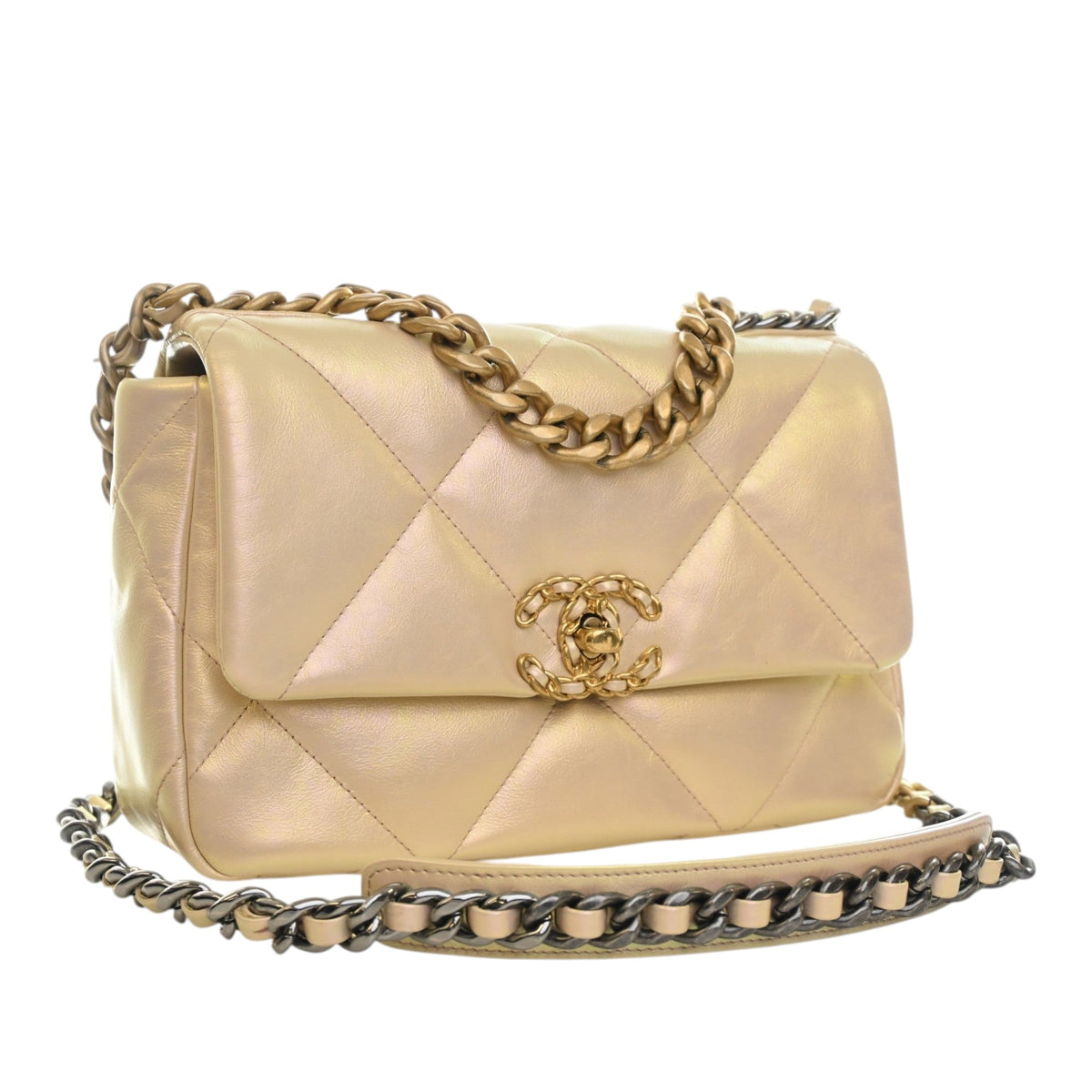 Chanel Medium Iridescent Lambskin 19 Flap