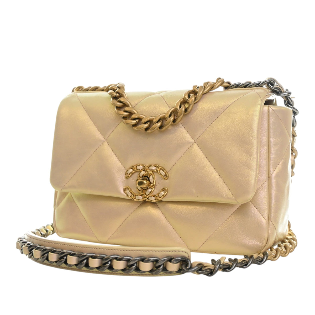 Chanel Medium Iridescent Lambskin 19 Flap
