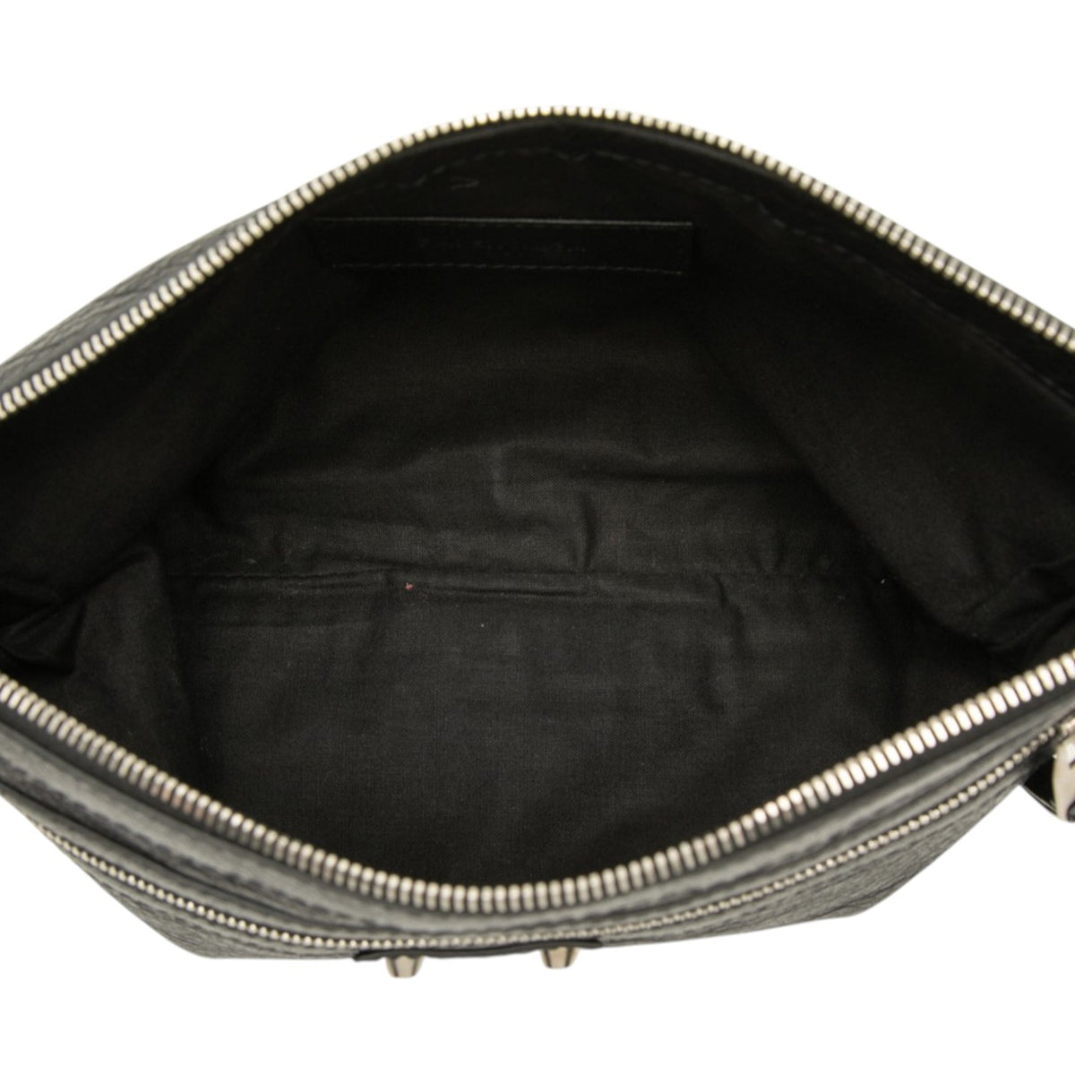 Balenciaga Lambskin Motocross Classic Clip Clutch M