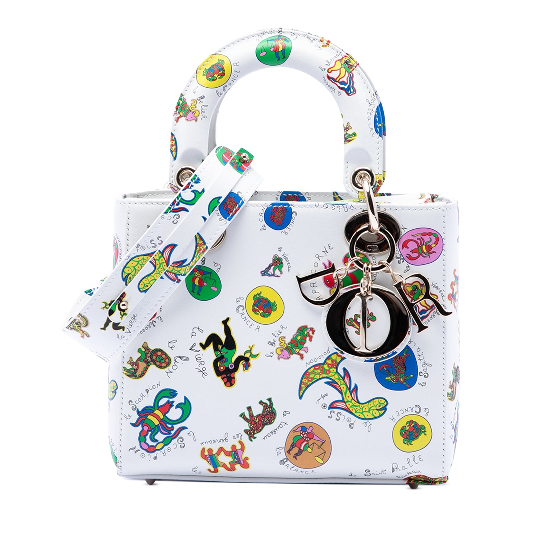 Dior Small Calfskin Zodiac Lady Dior