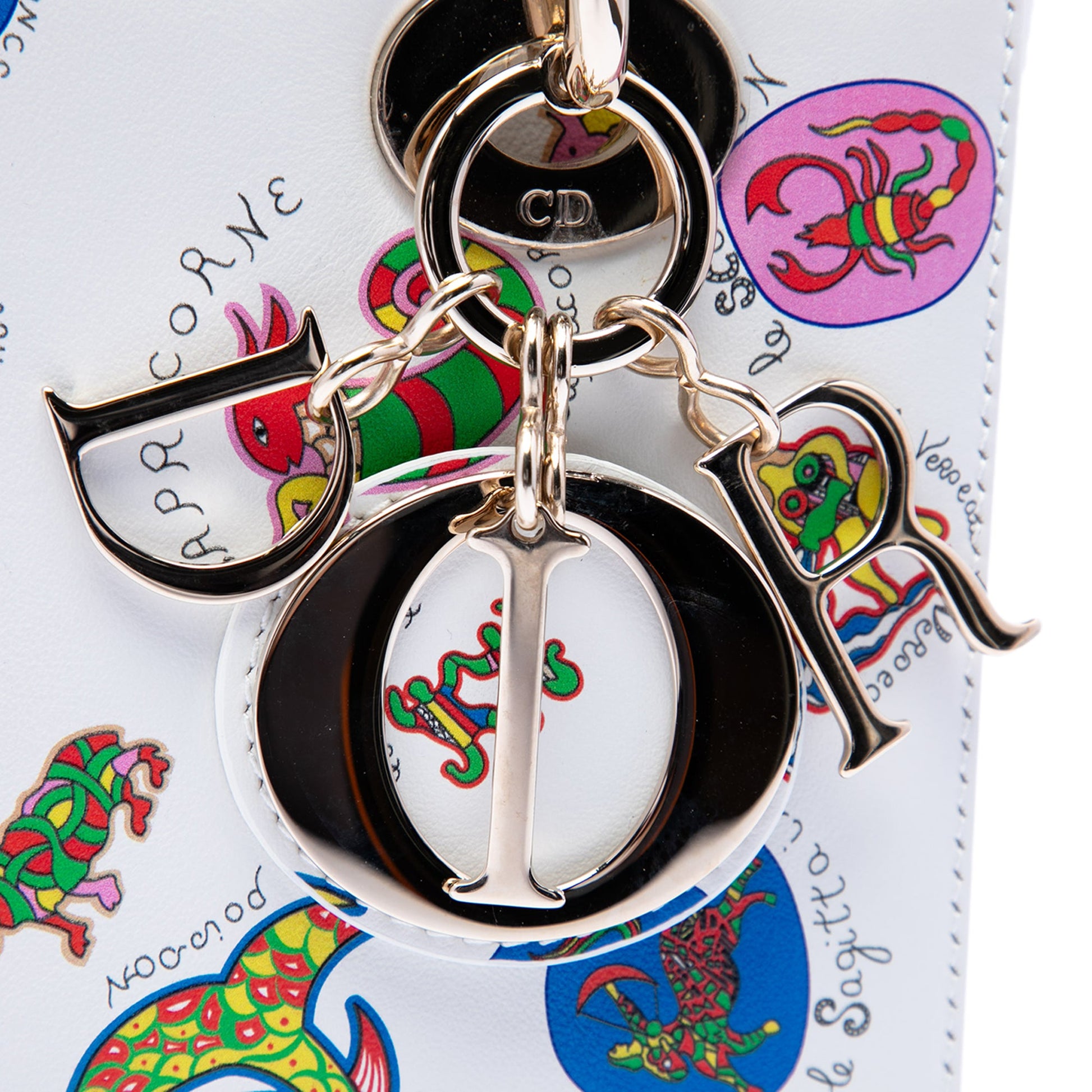 Dior Small Calfskin Zodiac Lady Dior
