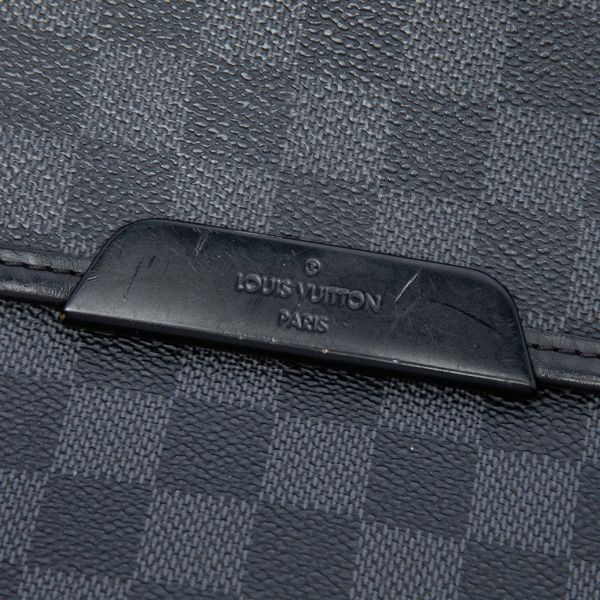 Louis Vuitton Damier Graphite Daniel MM — Black