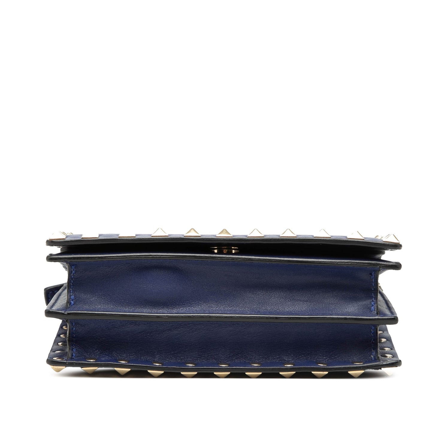 Valentino Leather Rockstud Chain Pouch