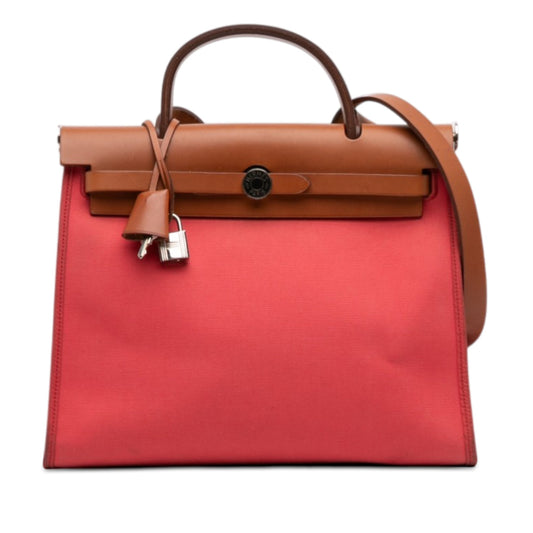 Hermès Toile Herbag Zip 31
