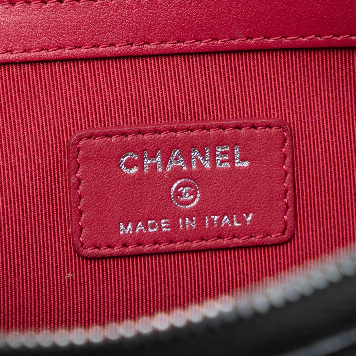 Chanel Medium Aged Calfskin Gabrielle O Case Clutch