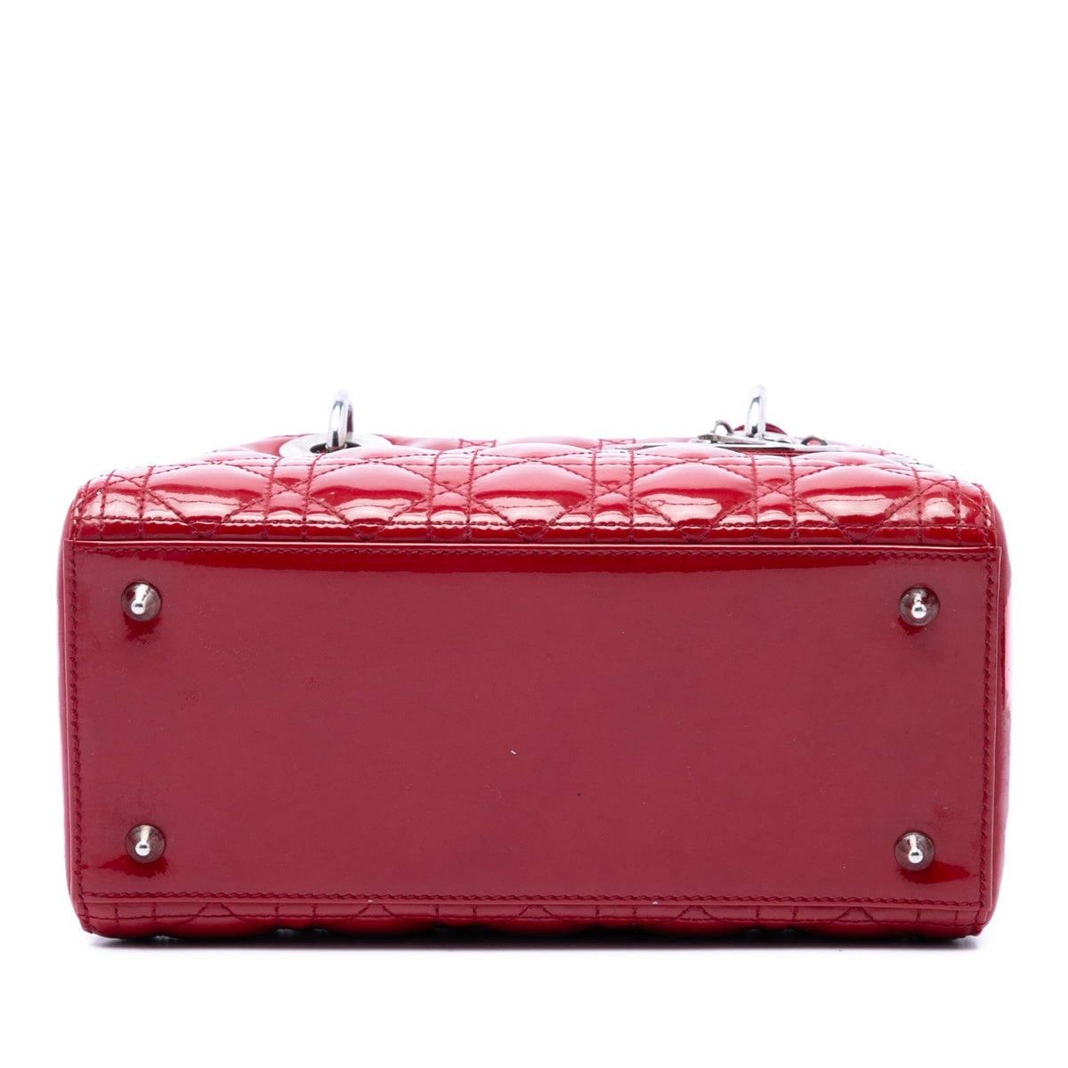 Dior Medium Patent Cannage Lady Dior