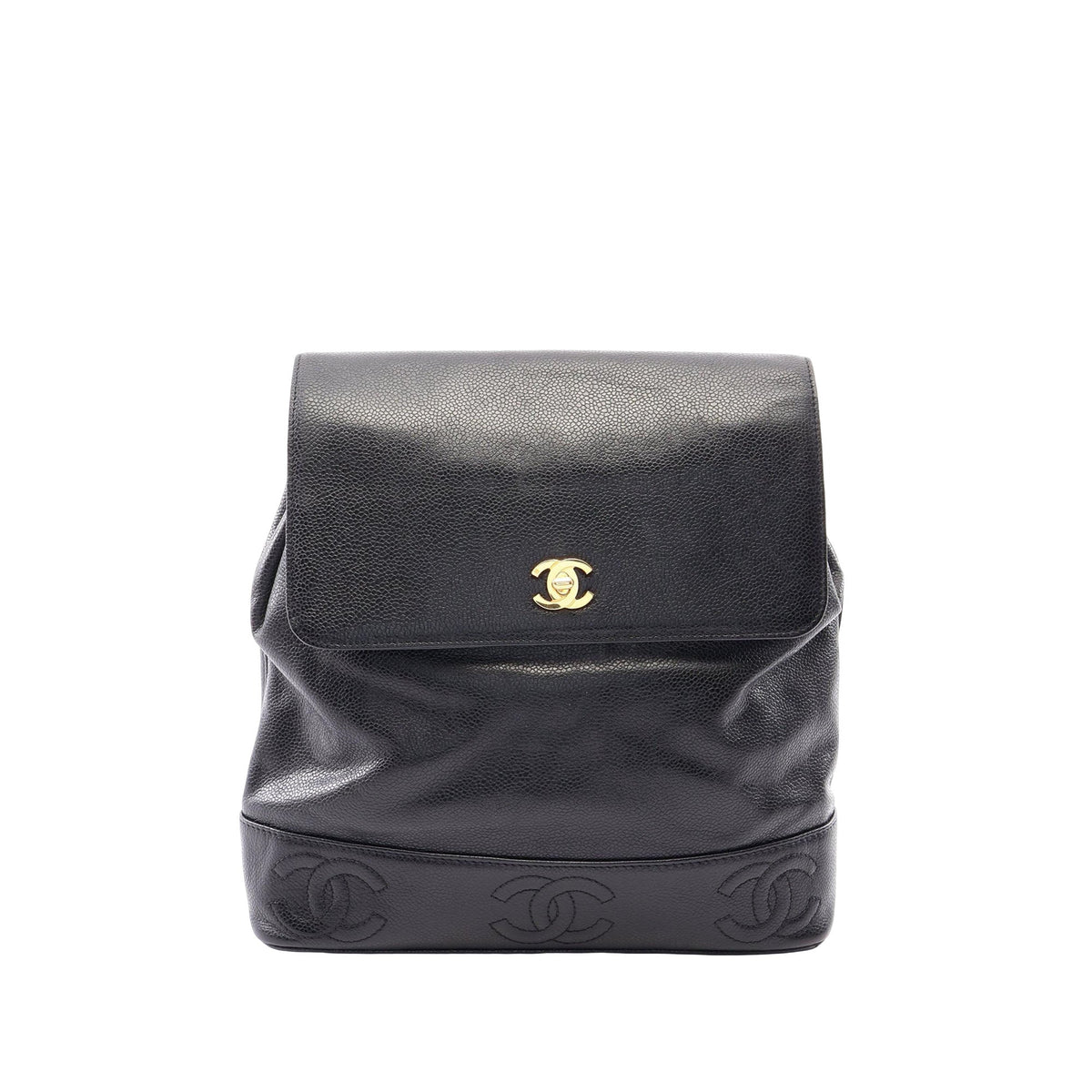 Chanel Caviar Triple CC Backpack