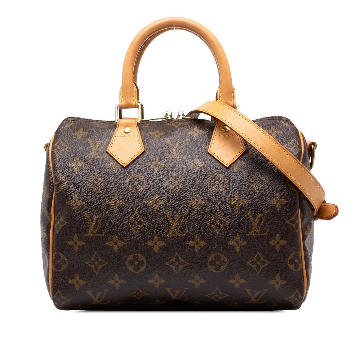 Louis Vuitton Monogram Speedy Bandouliere 25 — Brown