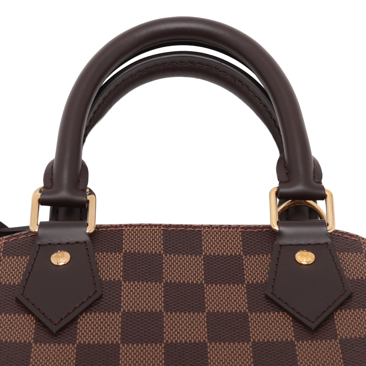 Louis Vuitton Damier Ebene Alma BB — Brown