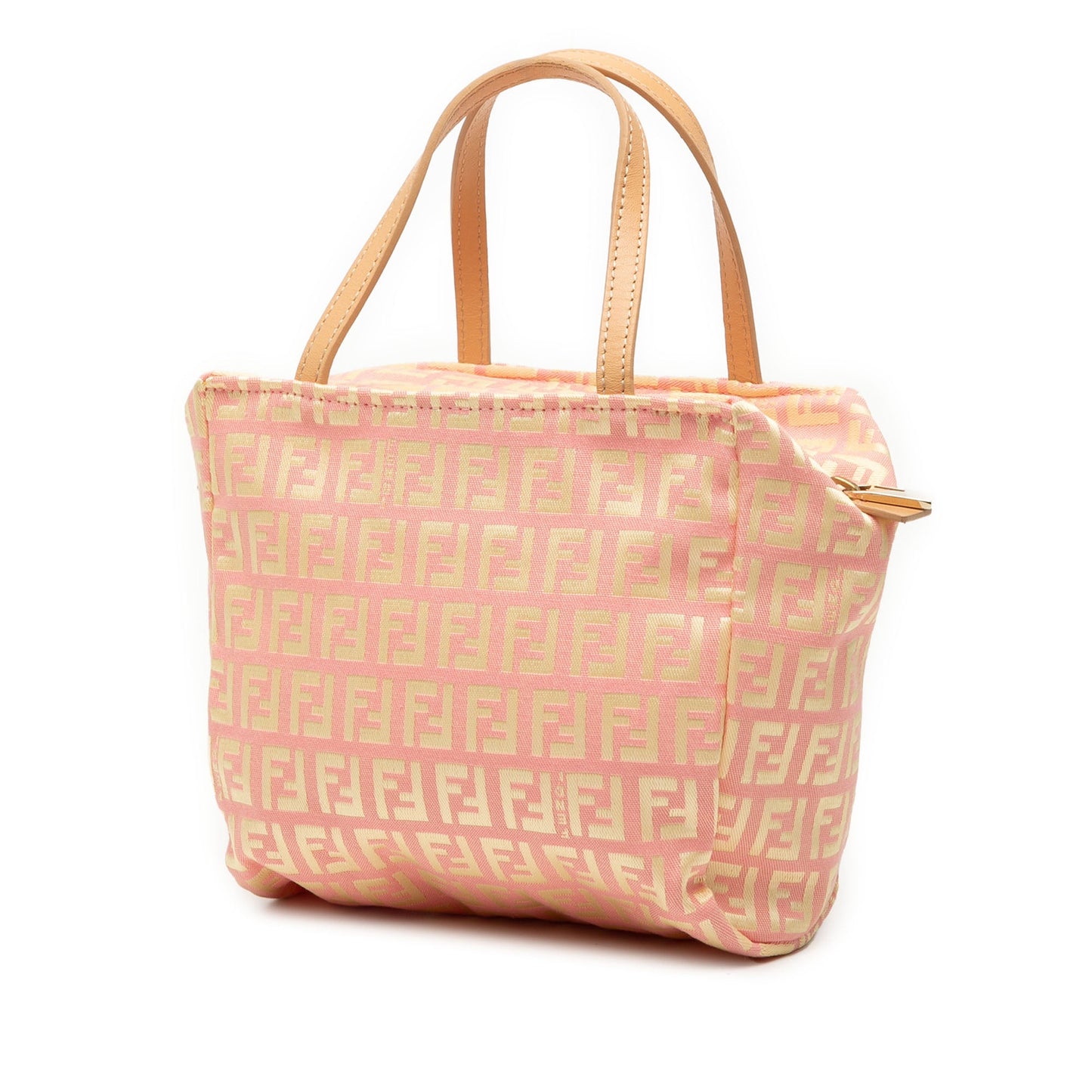 Fendi Mini Zucchino Canvas Handbag