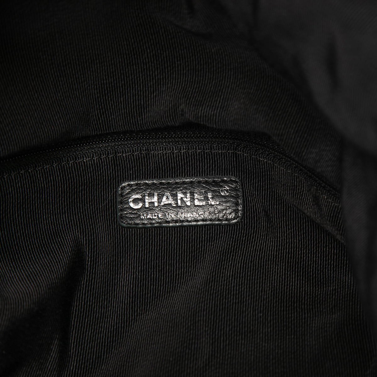 Chanel CC Canvas Grafitti Drawstring Tote