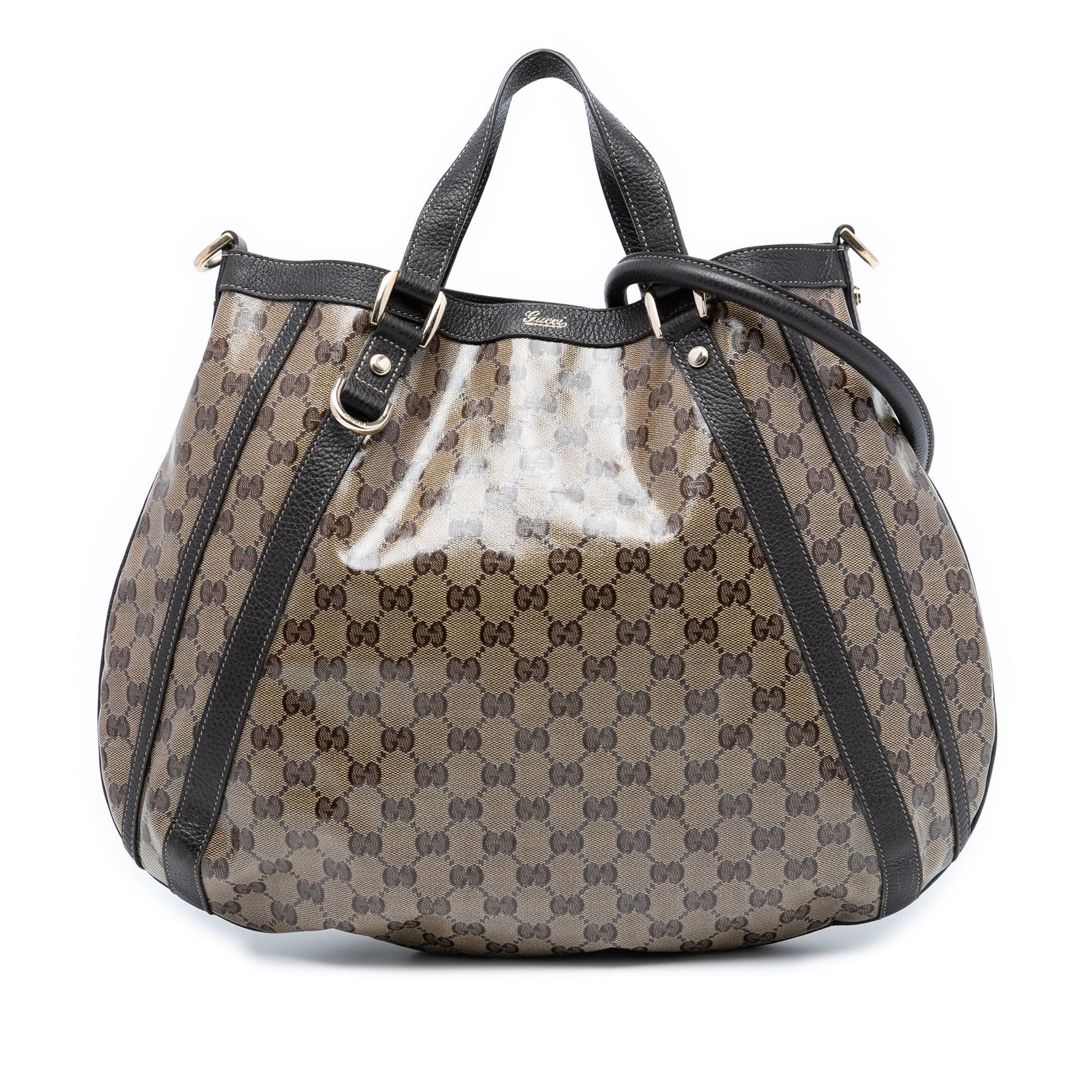 Gucci GG Crystal Abbey D Ring Convertible Tote