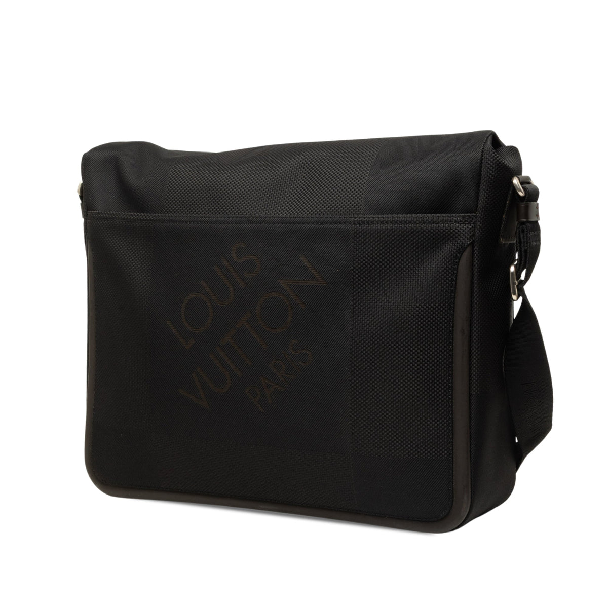 Louis Vuitton Damier Geant Messenger Bag — Black