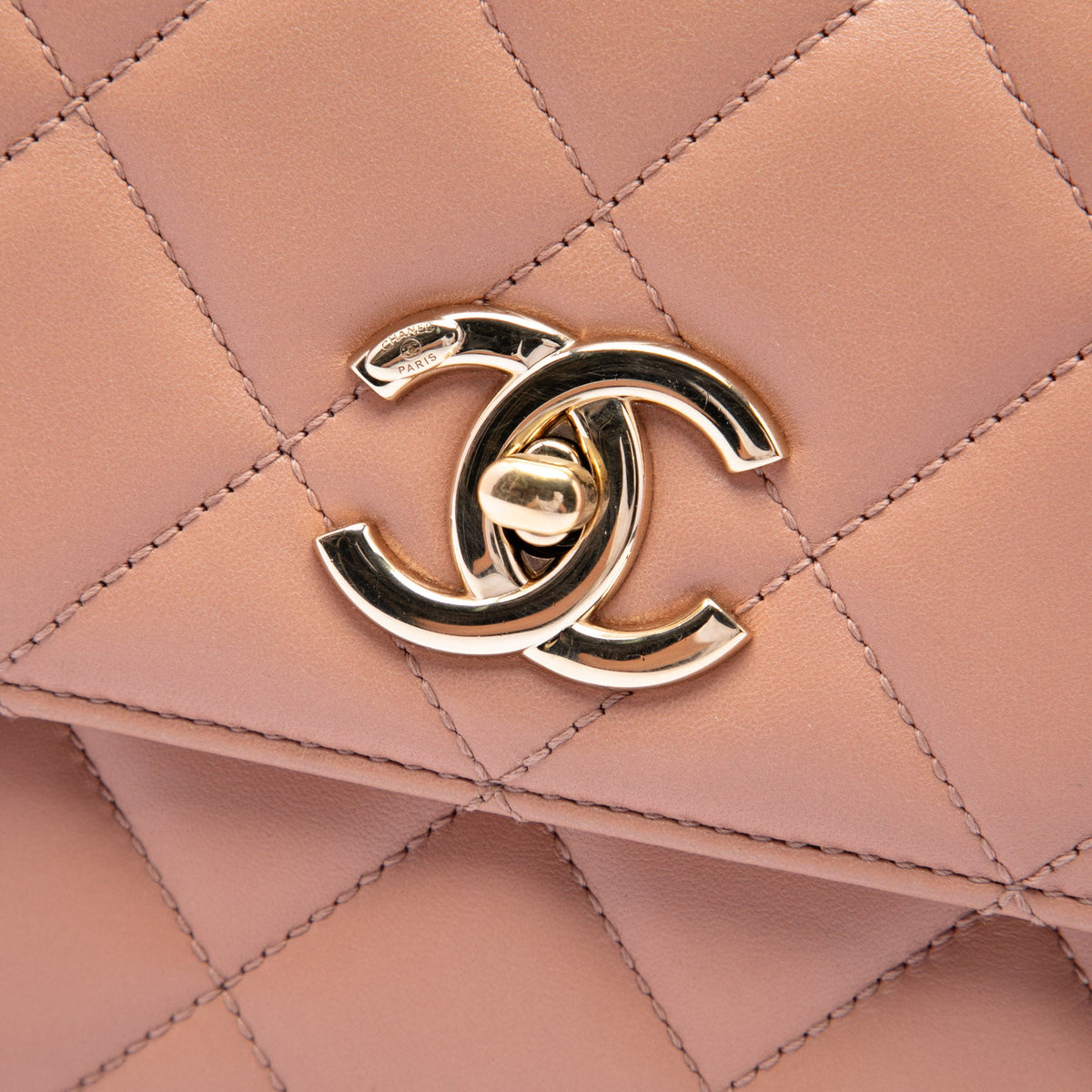 Chanel Medium Quilted Lambskin Trendy CC Flap — Brown
