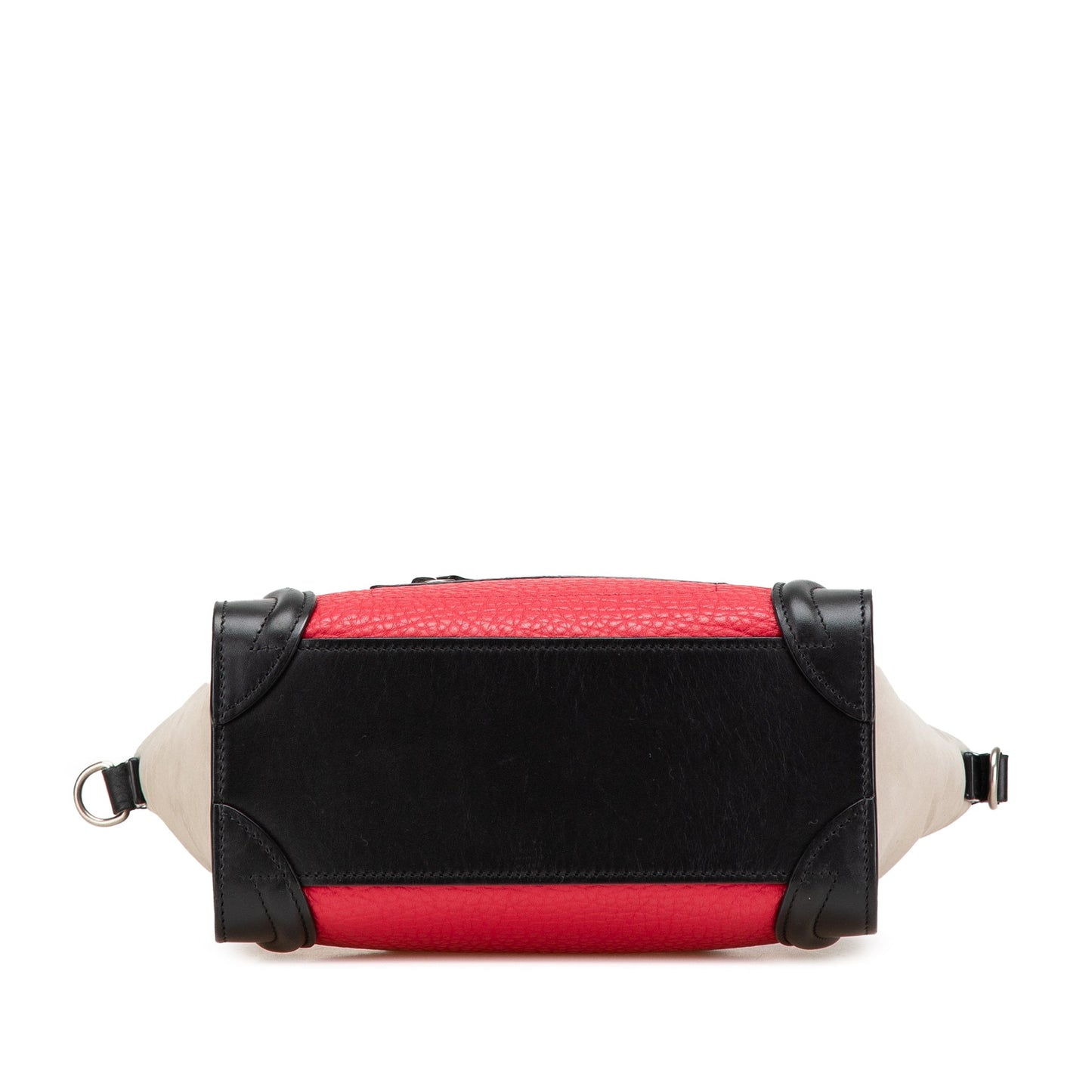 Celine Nano Tricolor Nubuck and Calfskin Luggage Tote