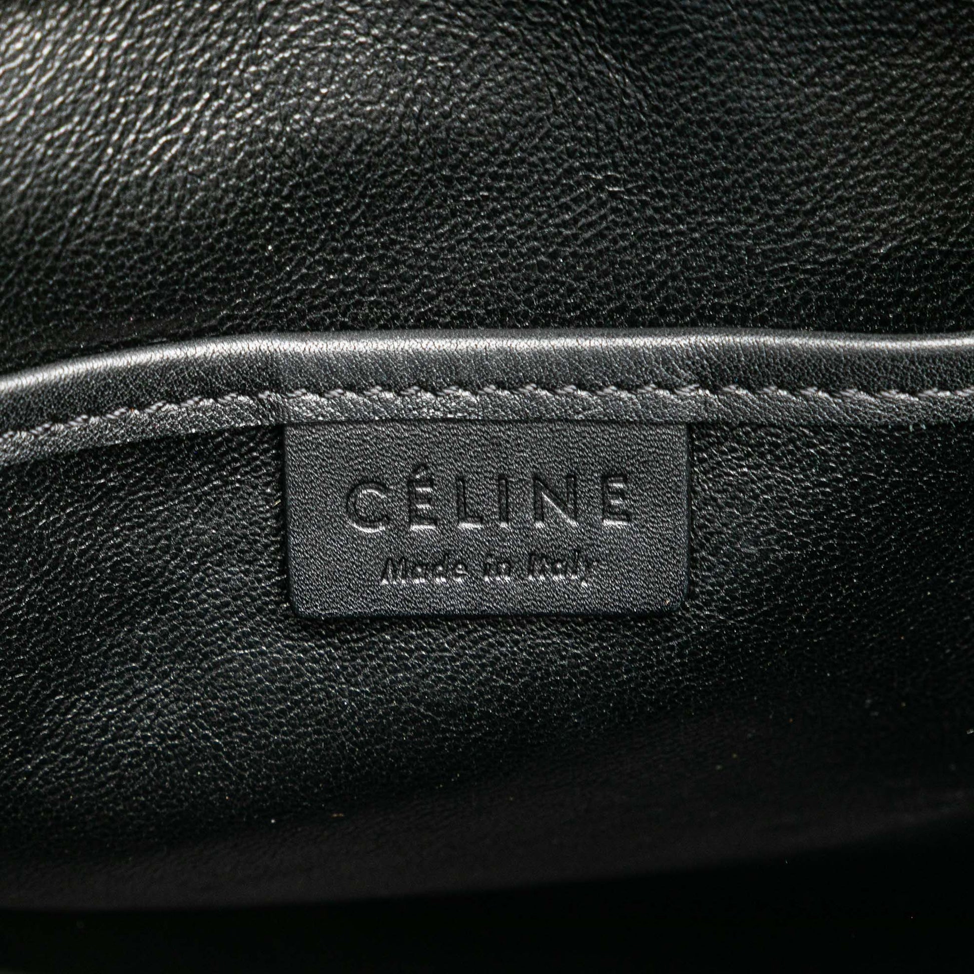 Celine Nano Tricolor Nubuck and Calfskin Luggage Tote
