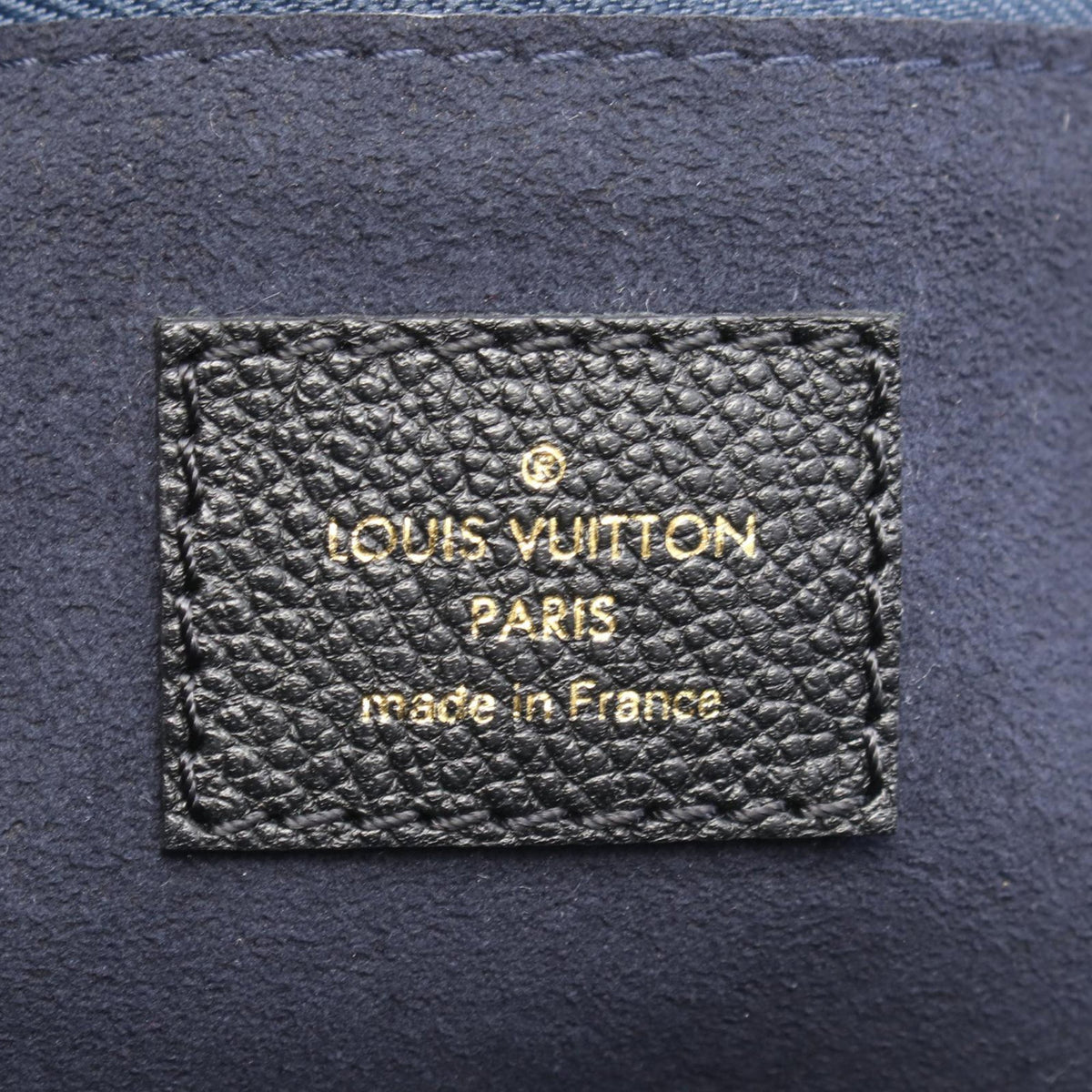 Louis Vuitton Monogram Giant Empreinte Neverfull MM — Black