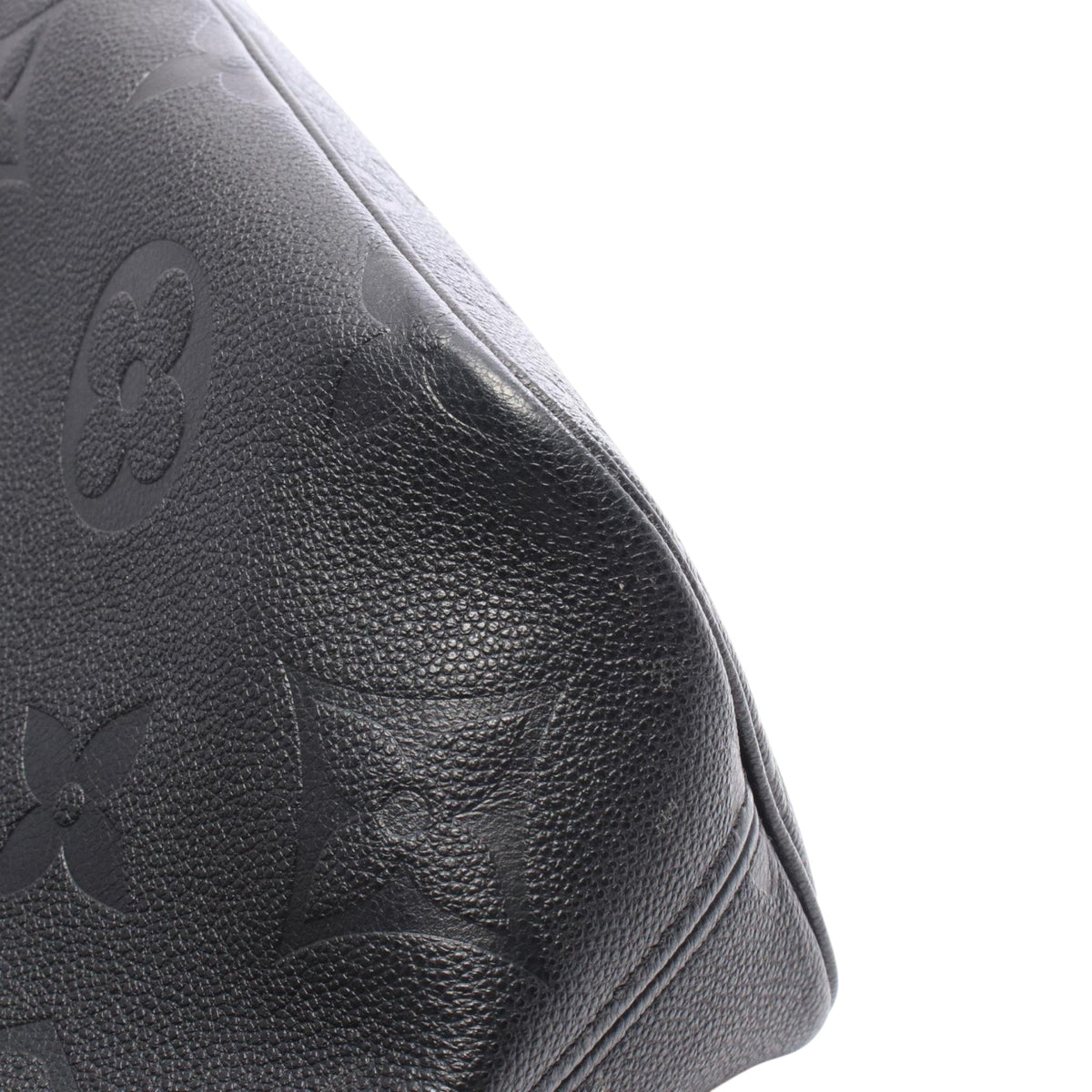 Louis Vuitton Monogram Giant Empreinte Neverfull MM — Black