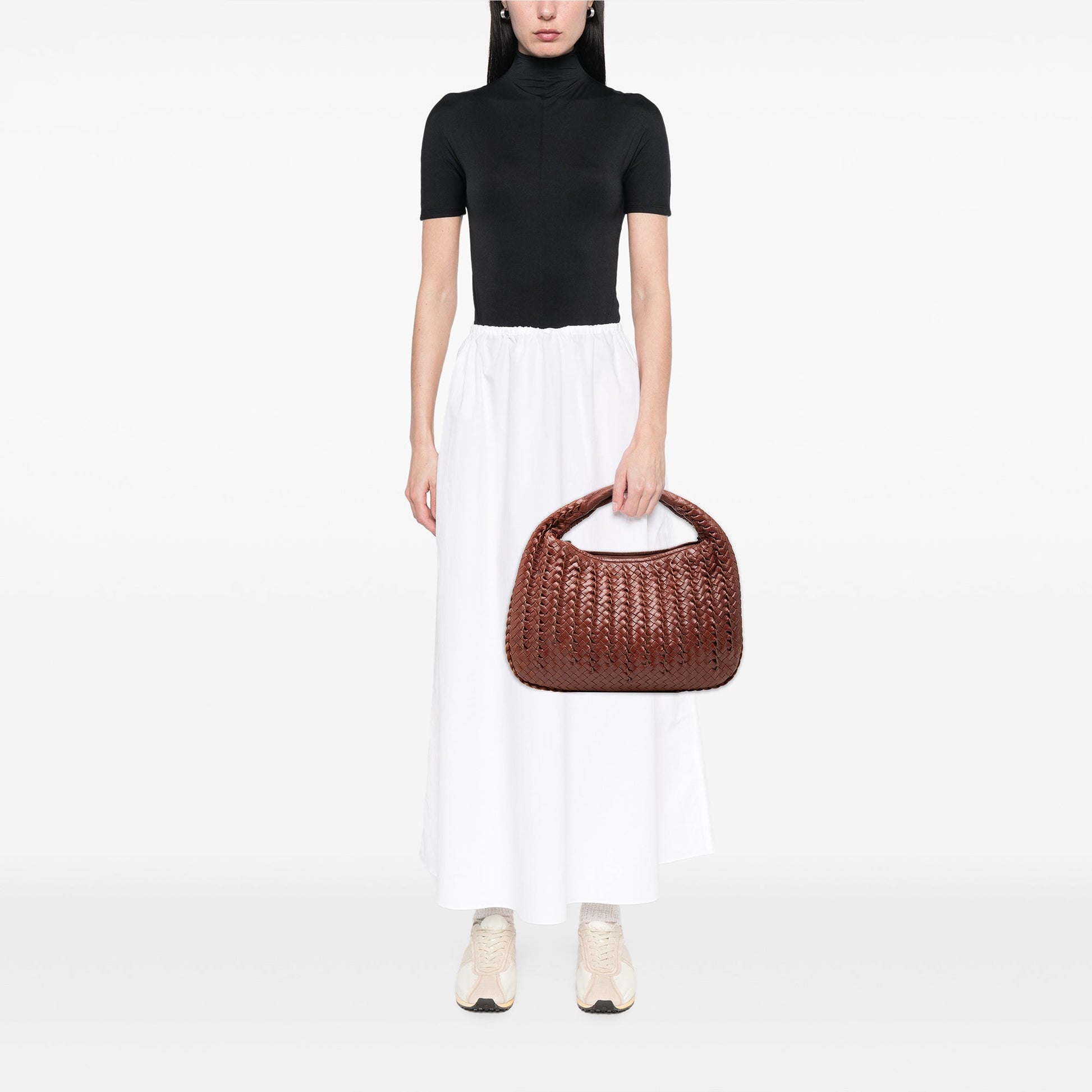 Bottega Veneta Small Nappa Intrecciato Tornabuoni Hobo