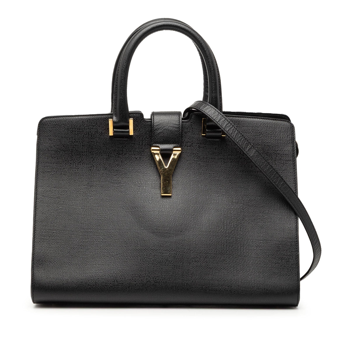 Saint Laurent Small Textured Leather Cabas Chyc Satchel
