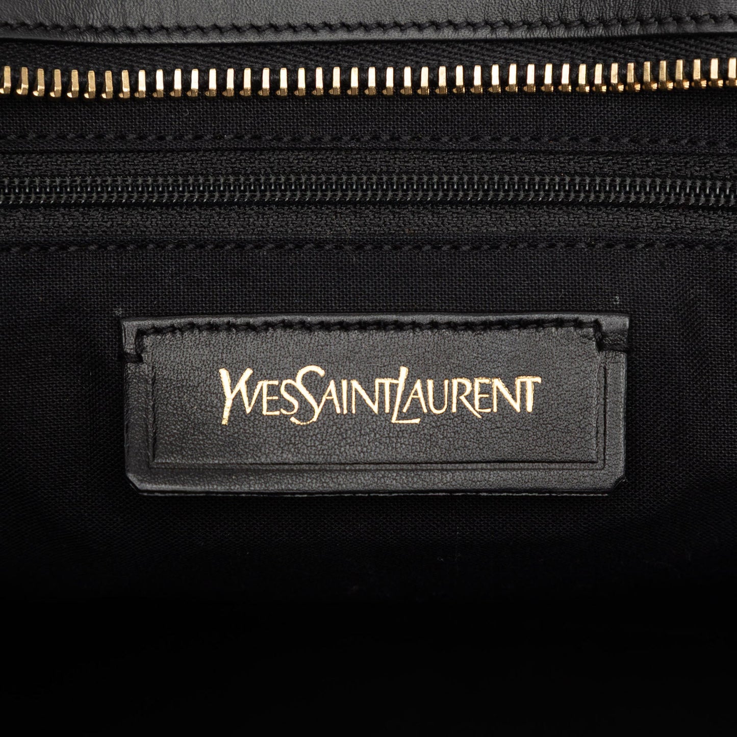Saint Laurent Small Textured Leather Cabas Chyc Satchel