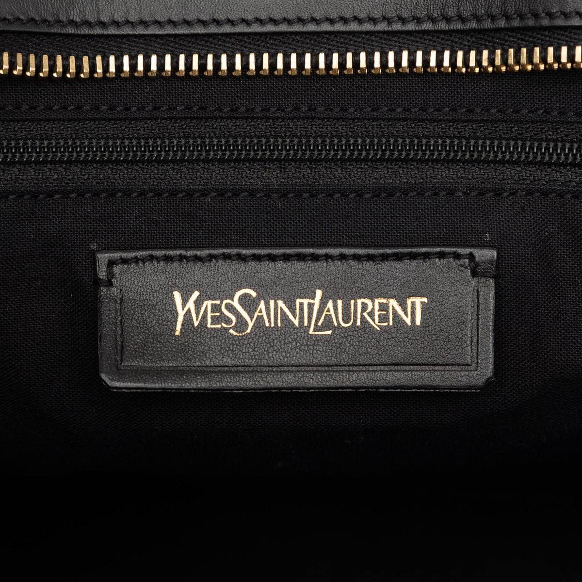 Saint Laurent Small Textured Leather Cabas Chyc Satchel