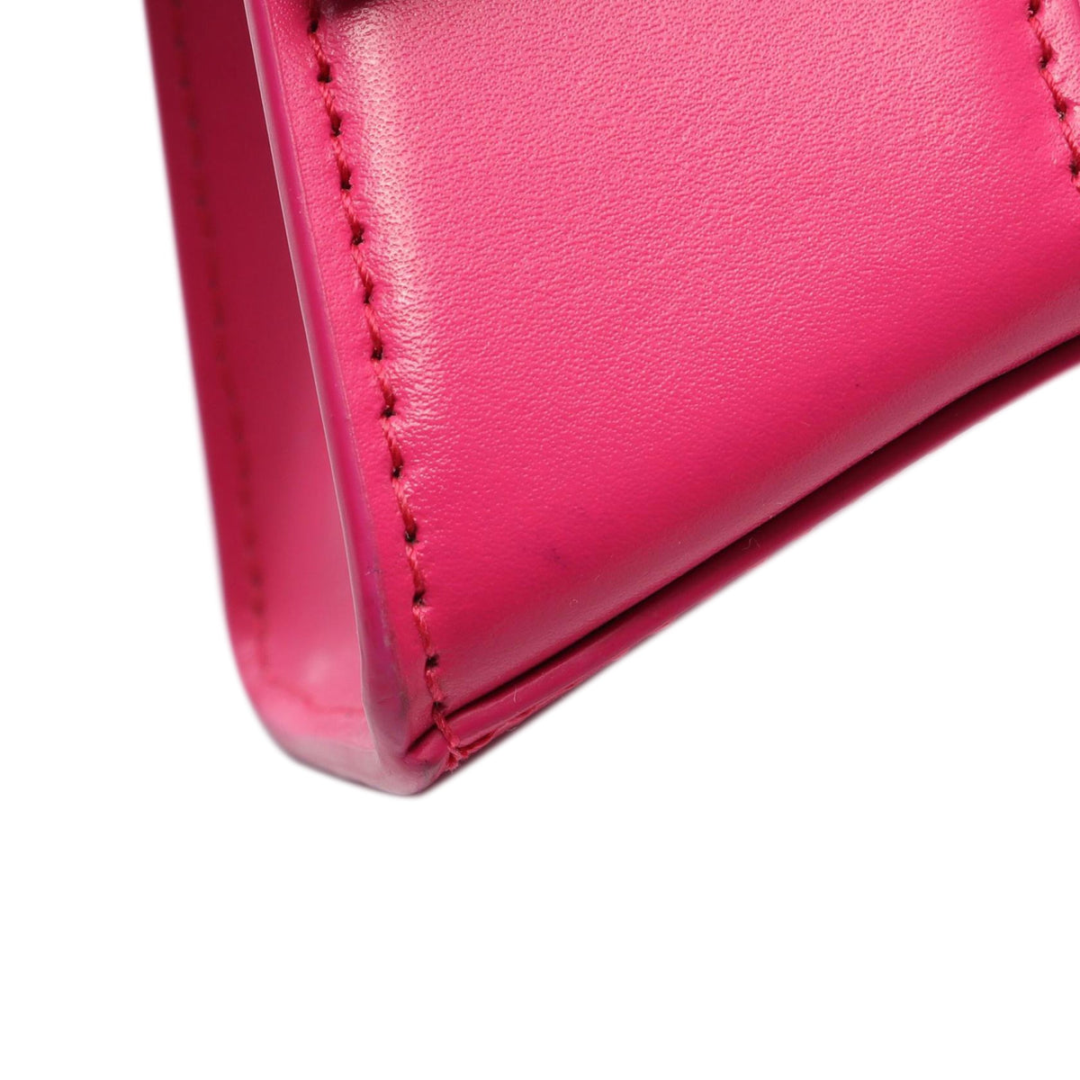 Balenciaga Small Shiny Box Calfskin Hourglass Top Handle Bag
