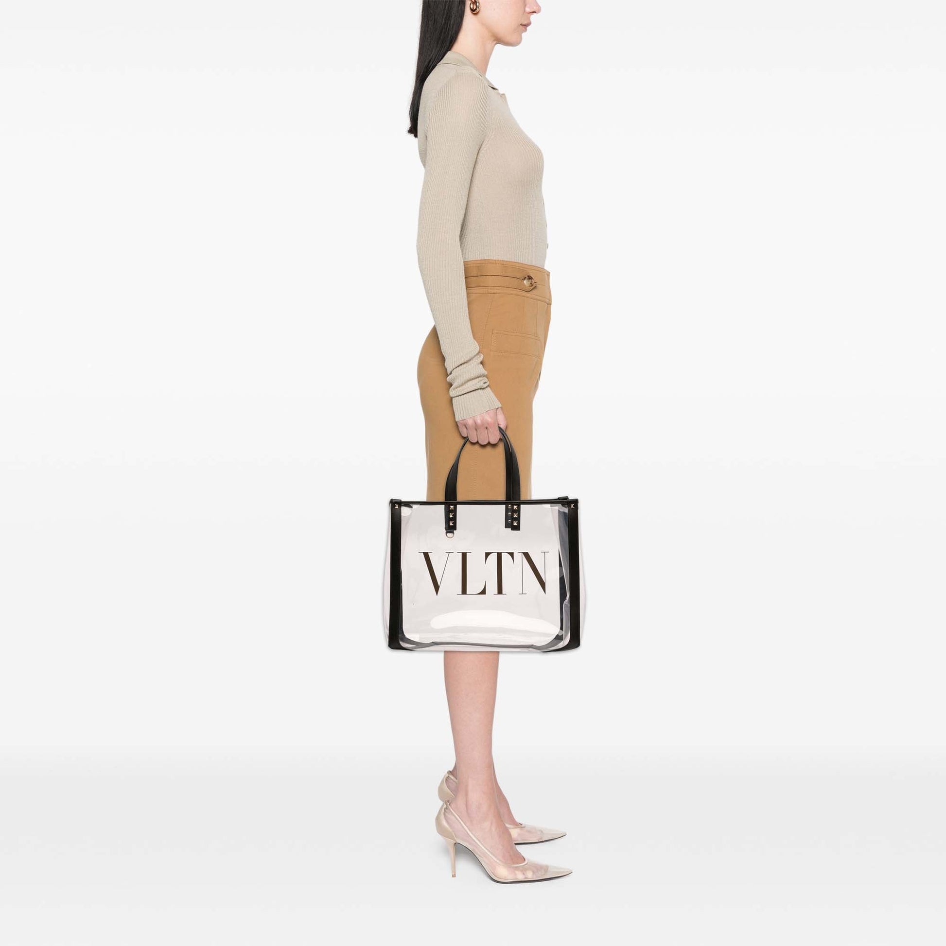 Valentino PVC VLTN Tote