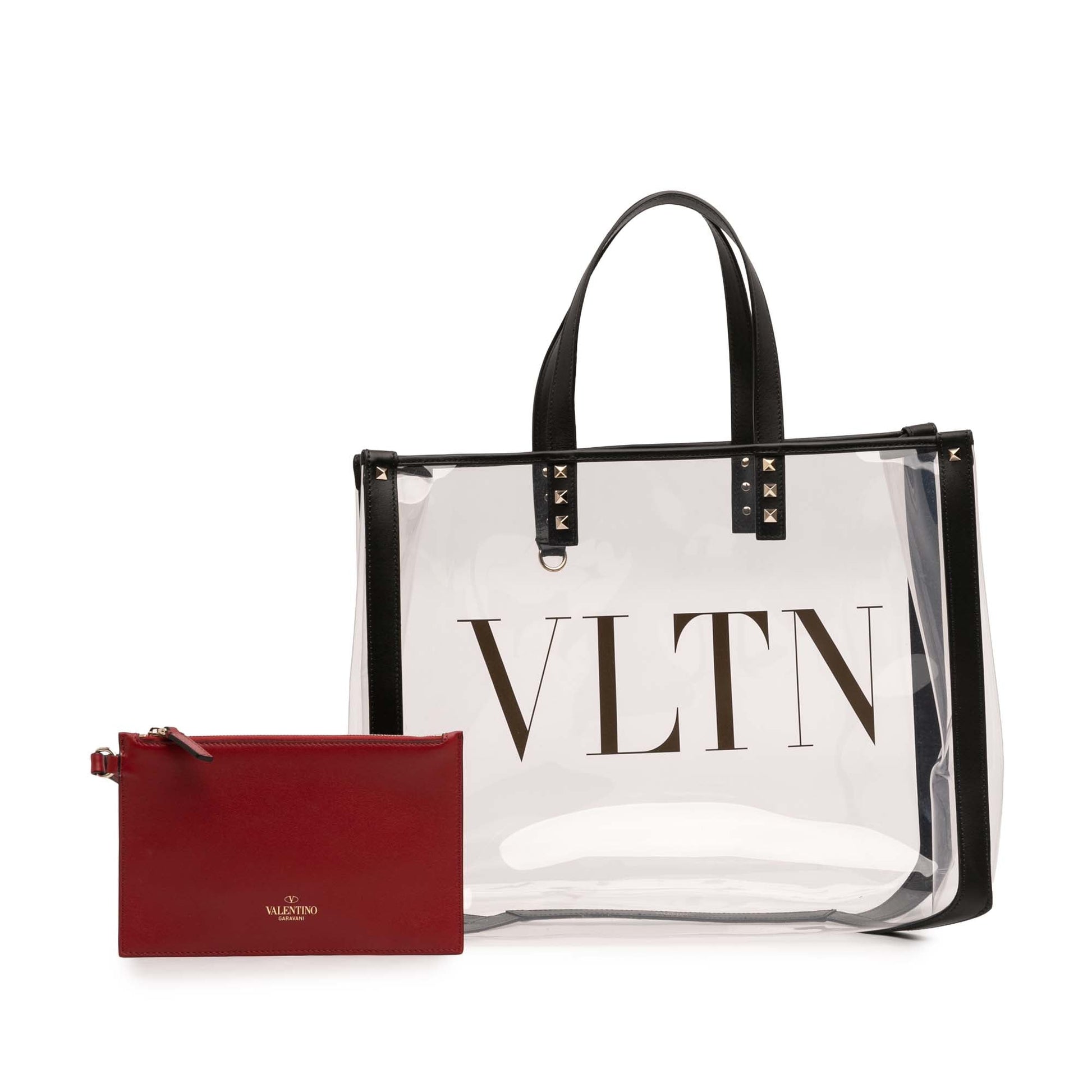 Valentino PVC VLTN Tote