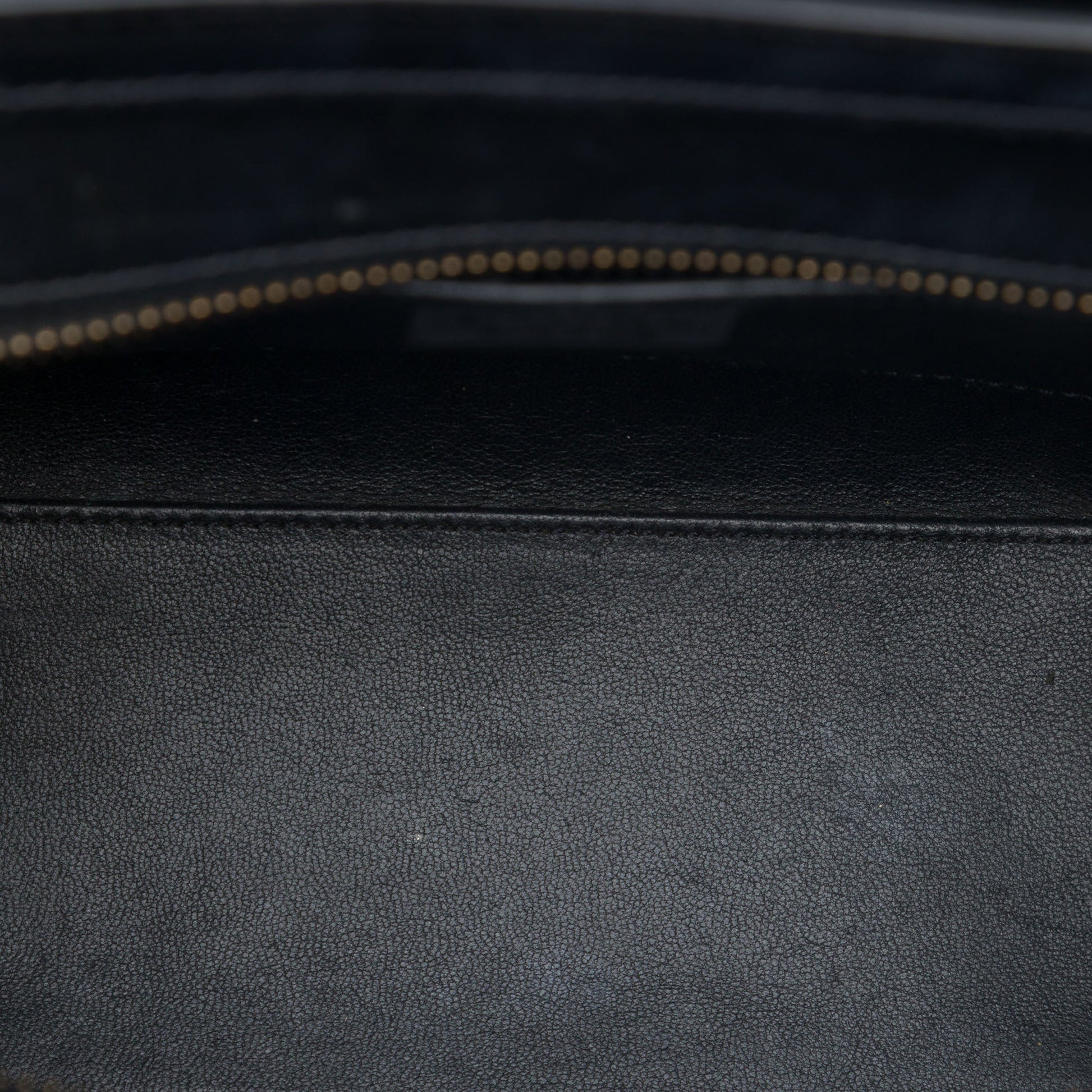 Celine Nano Tricolor Nubuck and Drummed Calfskin Luggage Tote