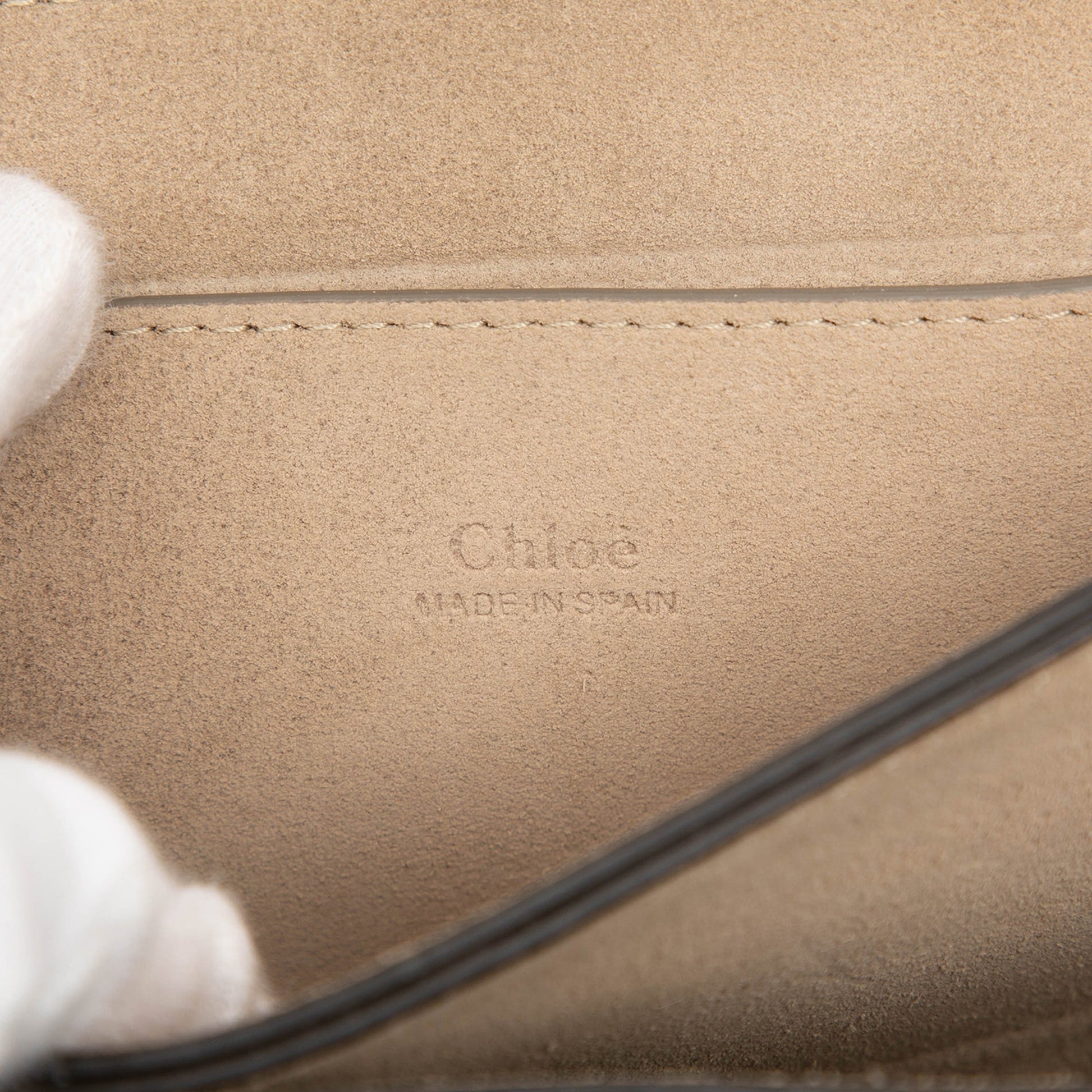 Chloé Small Suede and Calfskin Faye Crossbody