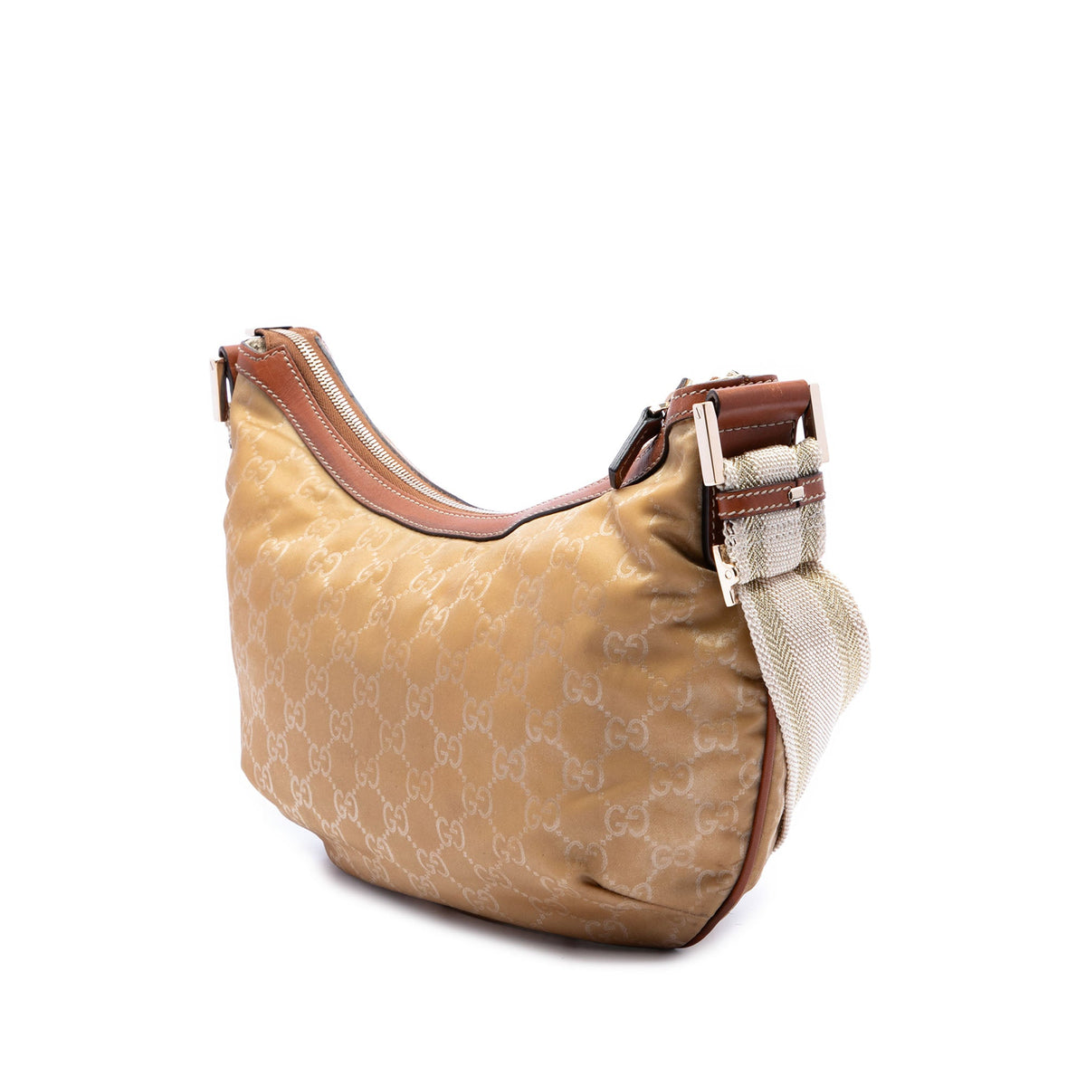 Gucci GG Nylon Web Crossbody