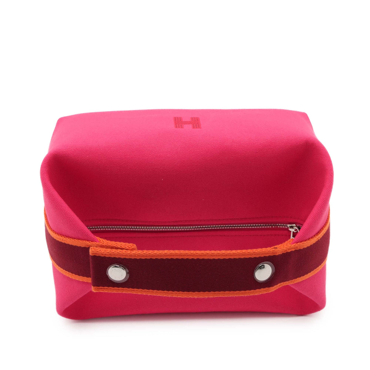 Hermès Large Toile Bride A Brac Case