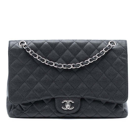 Chanel Maxi Classic Caviar Single Flap