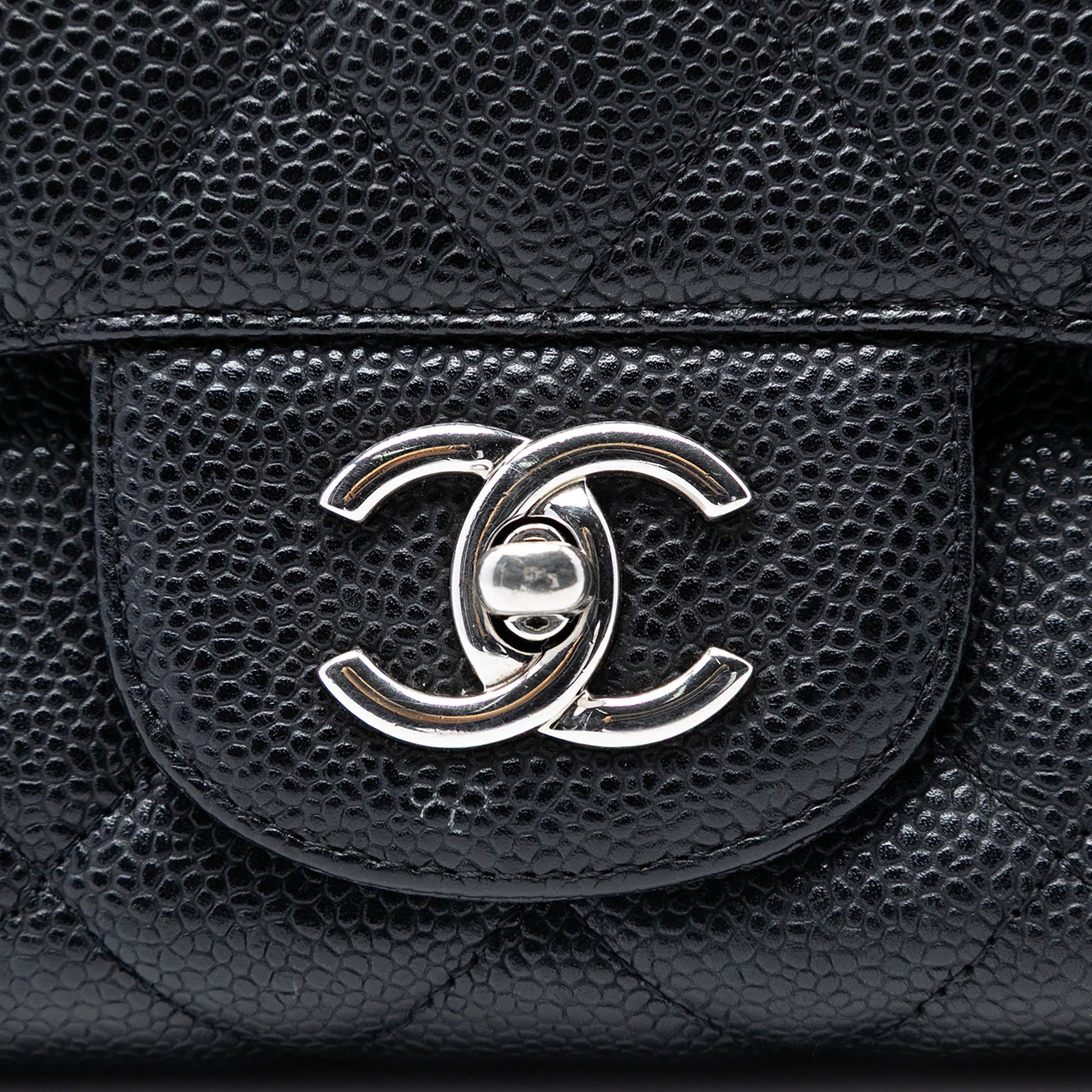 Chanel Maxi Classic Caviar Single Flap