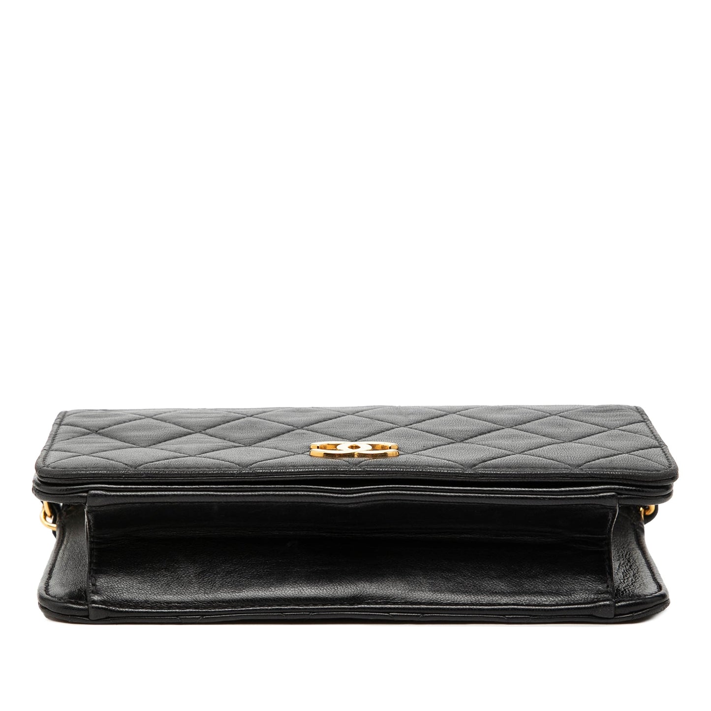 Chanel CC Quilted Lambskin Full Single Flap