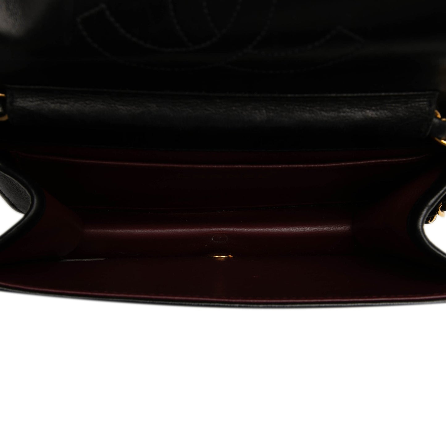 Chanel CC Quilted Lambskin Full Single Flap