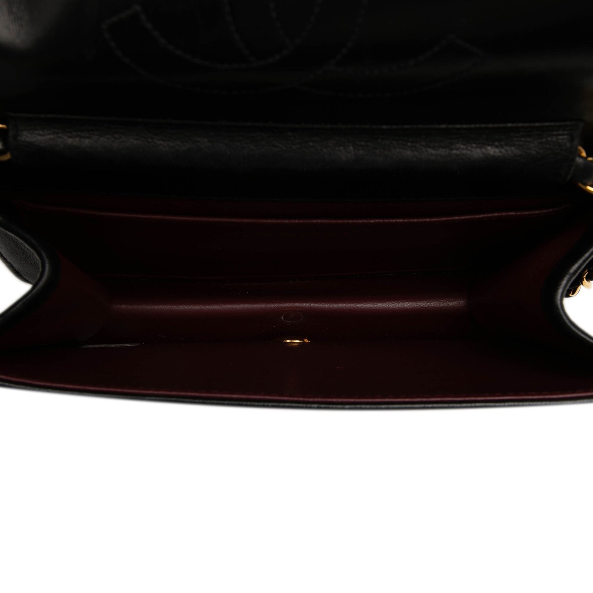 Chanel CC Quilted Lambskin Full Single Flap