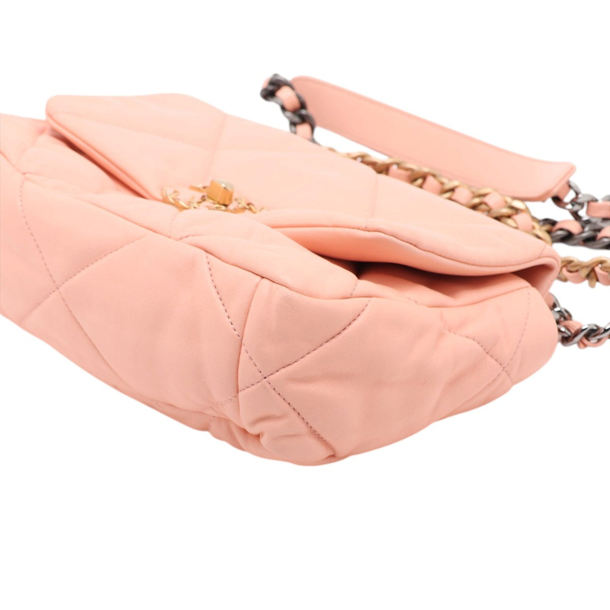 Chanel Medium Lambskin 19 Flap — Pink