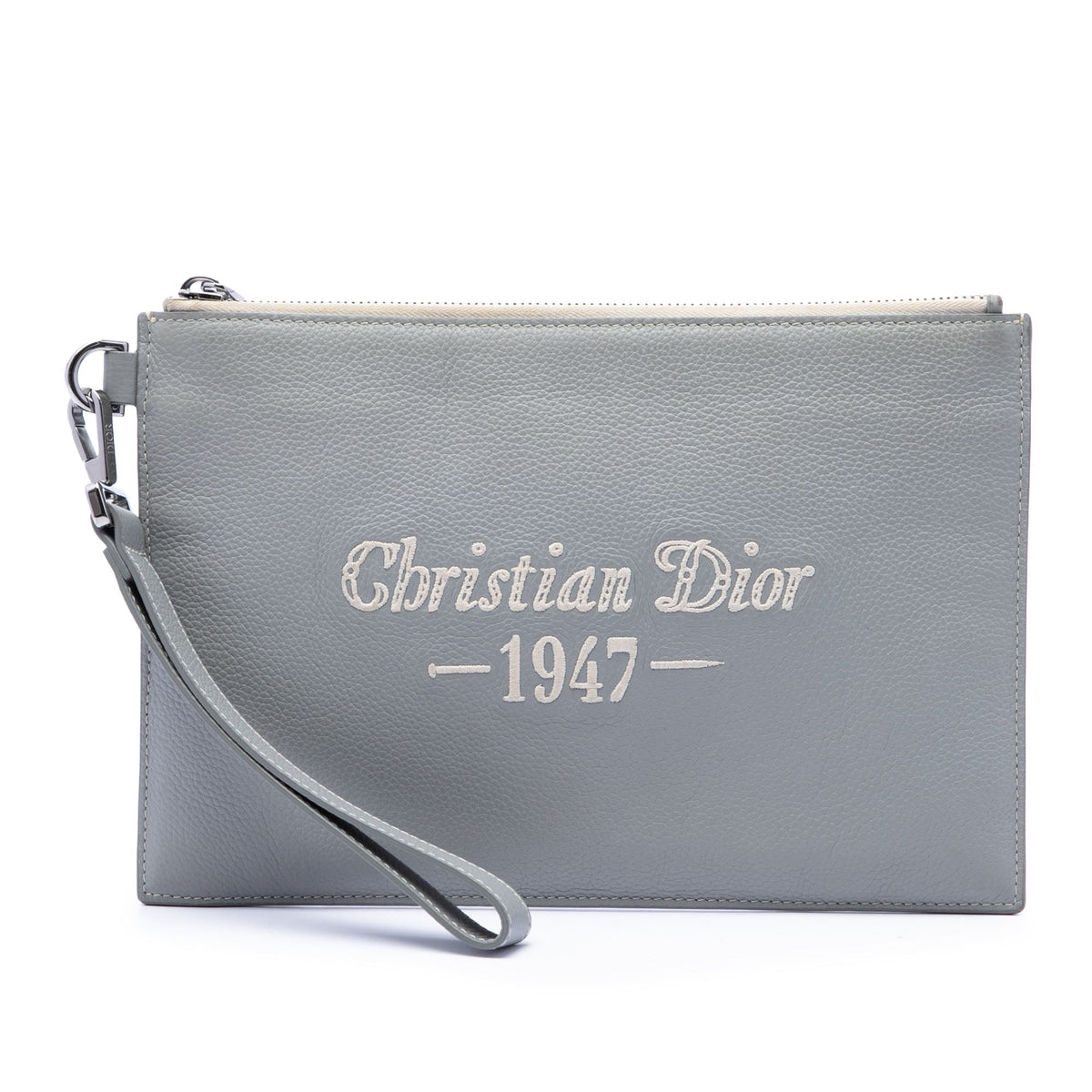Dior Grained Calfskin 1947 Signature A5 Pouch