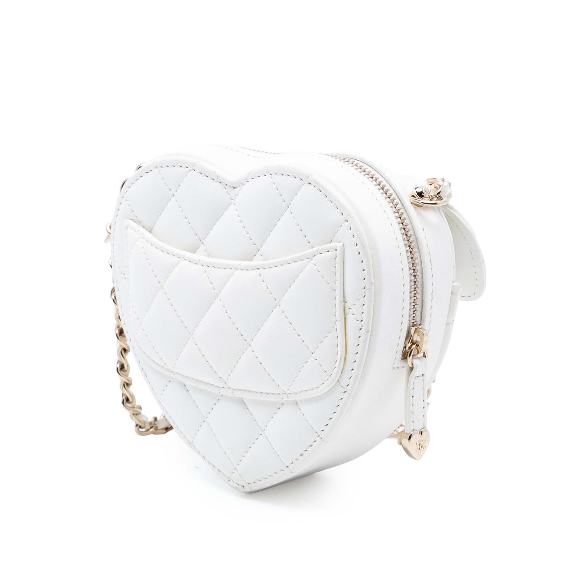 Chanel Mini Lambskin CC in Love Heart Crossbody