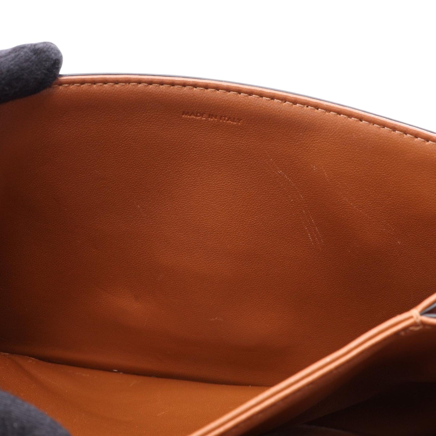 Celine Classique Canvas and Calfskin Triomphe Crossbody
