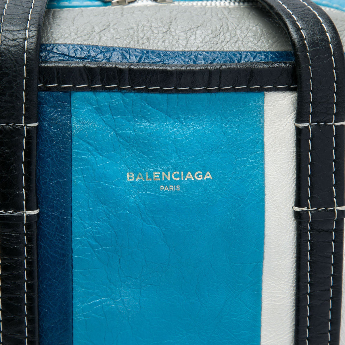 Balenciaga Lambskin Bazar Shopper Satchel S